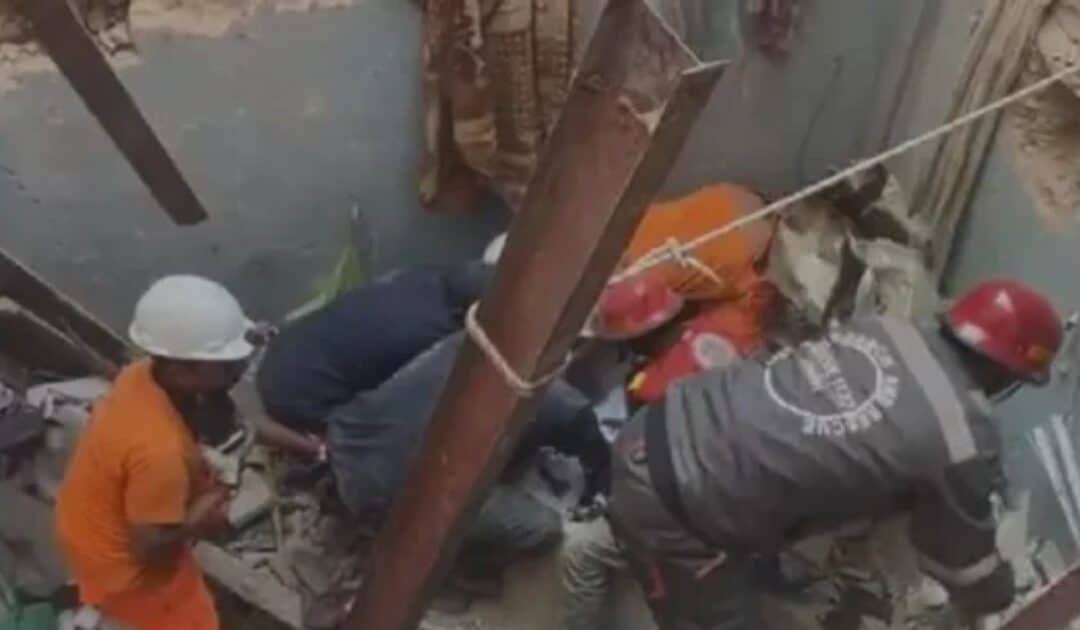 Gas Explosion Causes Deadly Building Collapse in Soldier Bazaar Karachi