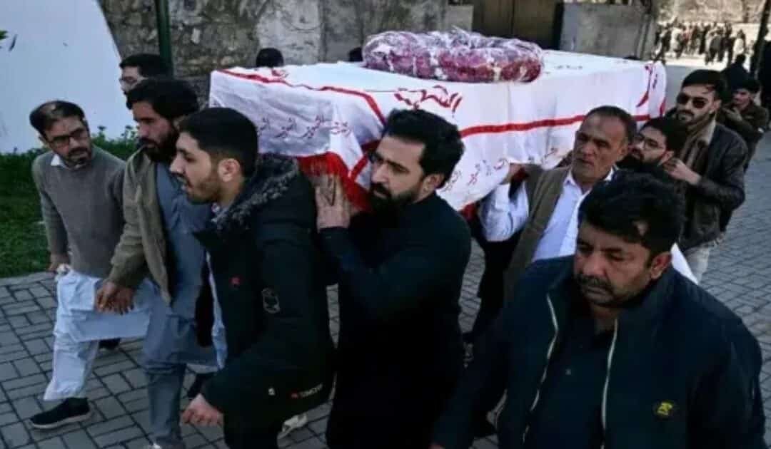 Funerals Held for 31 Victims of Mosque Attack in Islamabad