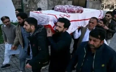 Funerals Held for 31 Victims of Mosque Attack in Islamabad