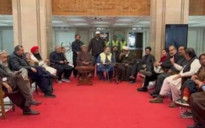 Opposition Sit-in  Day 4 Focuses on Imran Khan’s Al-Shifa Transfer