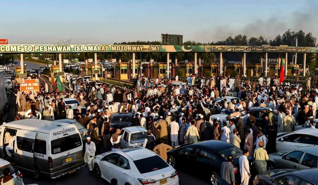 Major Roads Blocked as TTAP, PTI Protests Continue