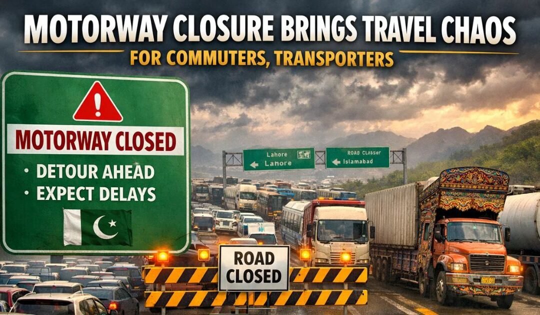 Motorway Closure Brings Travel Chaos for Commuters, Transporters