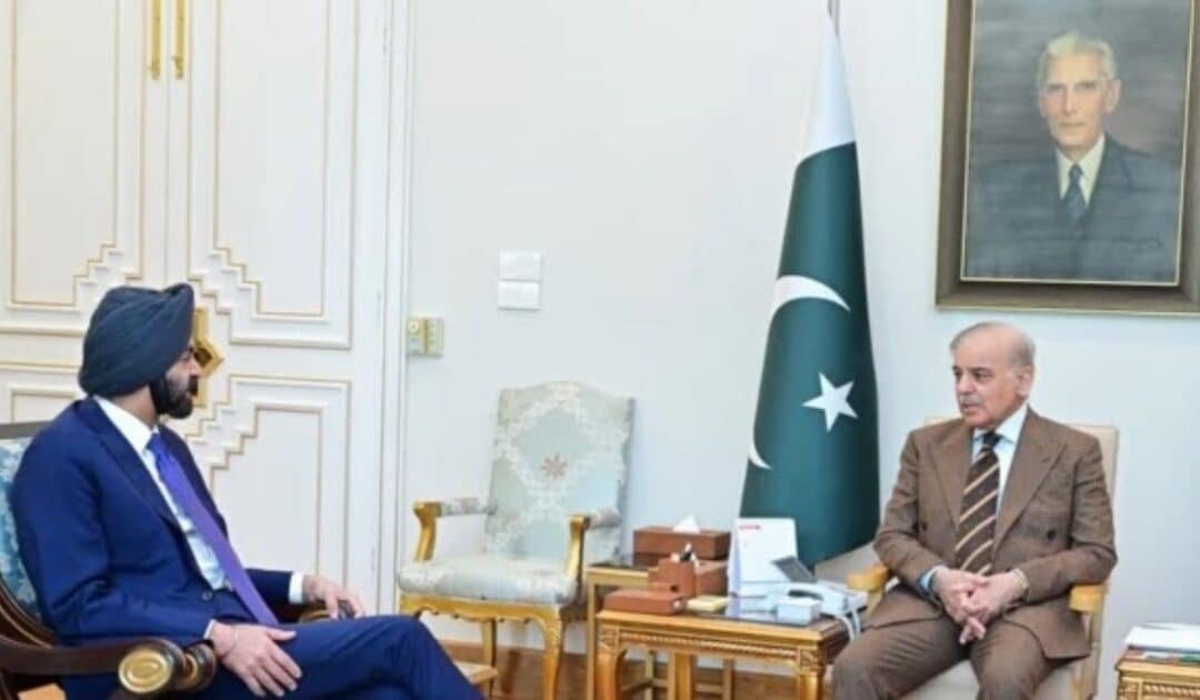 PM Shehbaz Holds Talks with World Bank President Ajay Banga