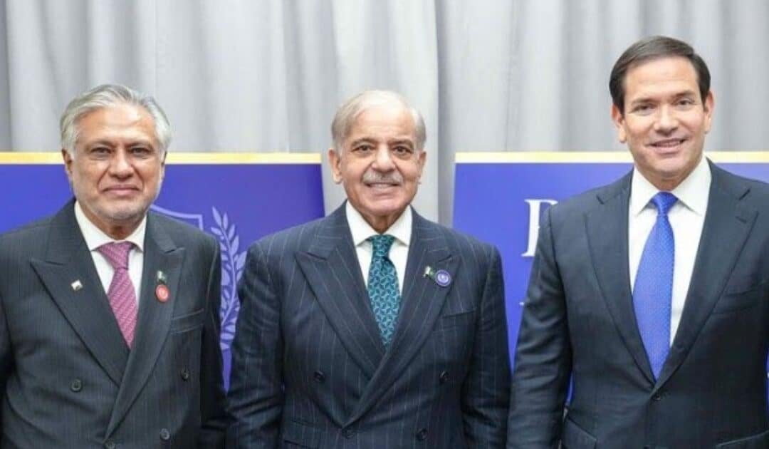 PM Shehbaz Meets Rubio in Washington