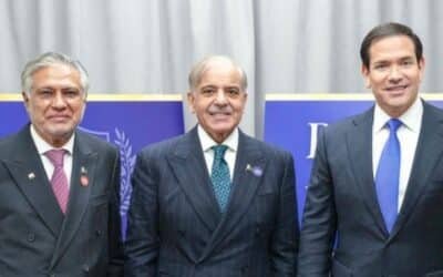 PM Shehbaz Meets Rubio in Washington