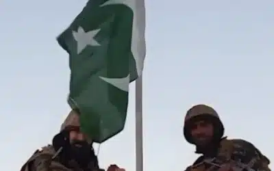 Pakistani Flag Hoisted on 5 Captured Afghan Posts, Strategic Gains in Paktia