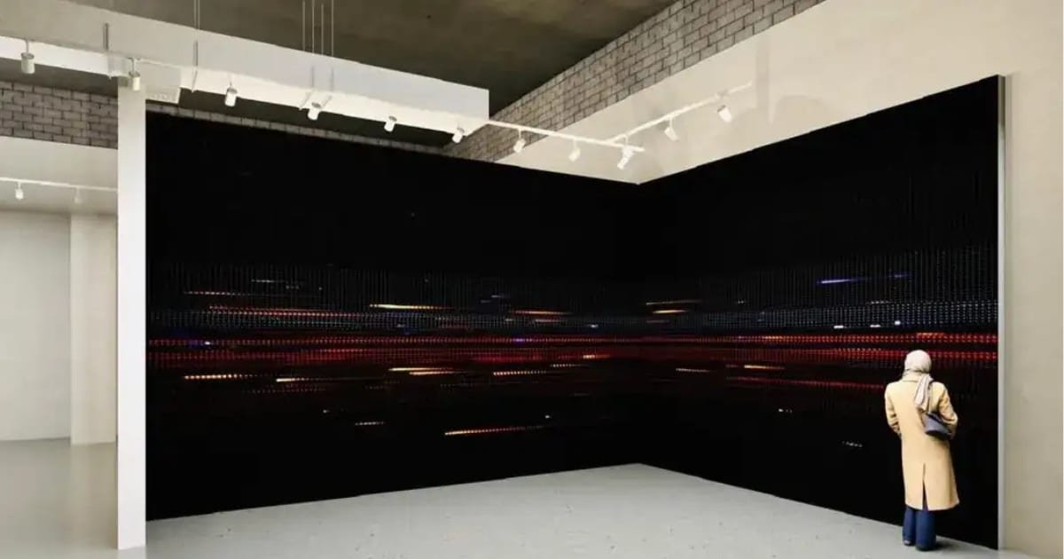 The Witness of Silence- Rashid Rana’s Gaza Installation at Art Basel Doha