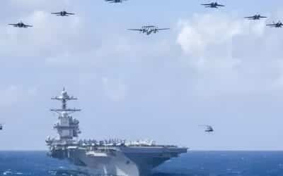 USS Gerald R. Ford Enters Mediterranean: A “10-Day Ultimatum” for Iran