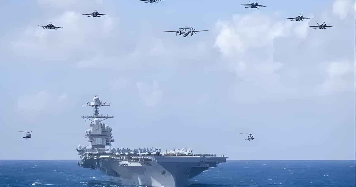 USS Gerald R. Ford Enters Mediterranean A 10-Day Ultimatum for Iran
