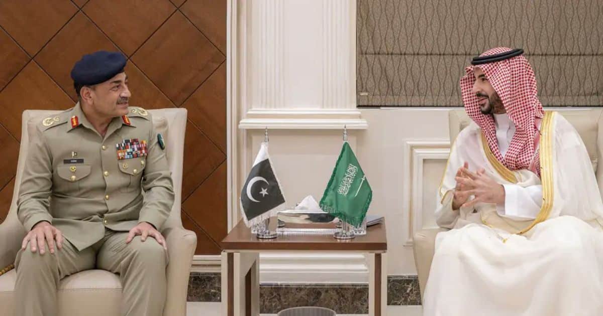 CDF Asim Munir Holds Key Talks With Saudi Defence Minister on Iran Conflict