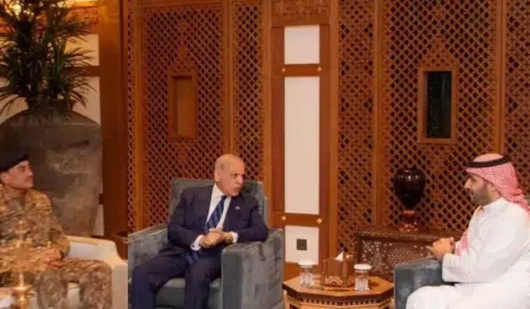 Field Marshal Asim Munir Meets MBS in Battle Dress