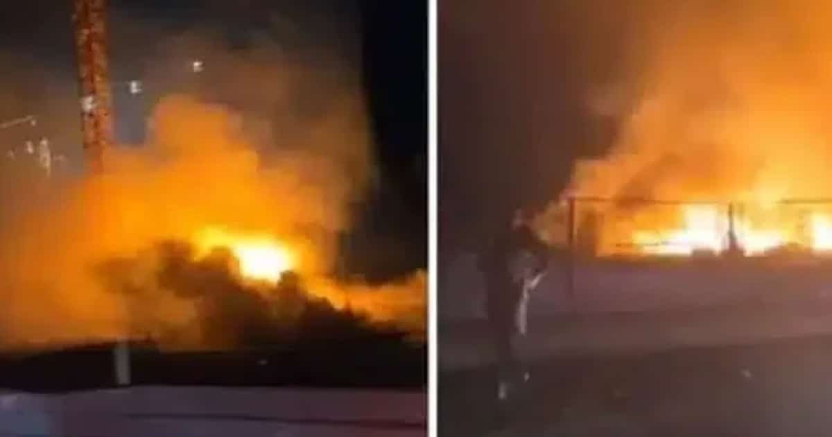 Missile Debris Damages Aircraft as War Escalates, Ben Gurion Under Fire Missile Debris Damages Aircraft as War Escalates, Ben Gurion Under Fire