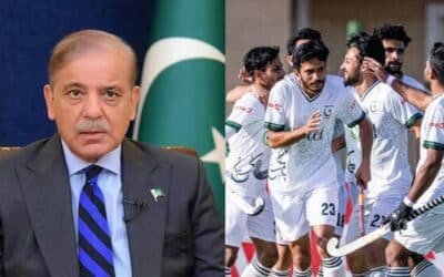 PM Shehbaz Announces Rs1.5 Million Reward for Pakistan Hockey Team