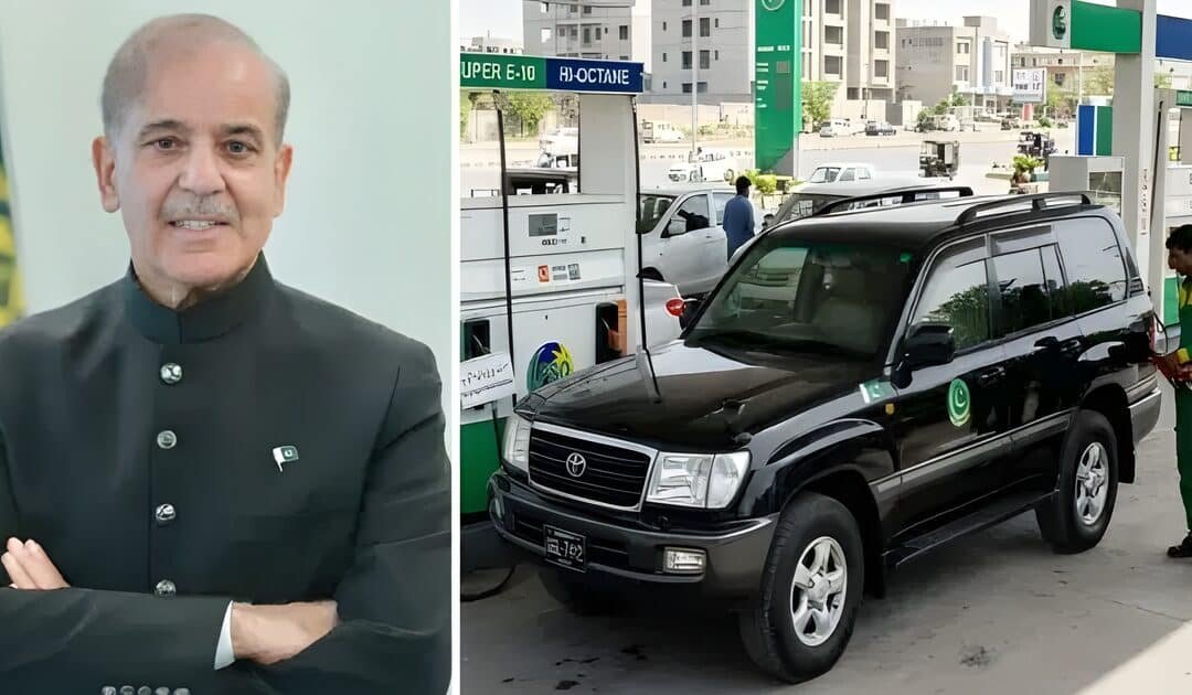 PM Shehbaz Bans High-Octane Fuel in Government Vehicles