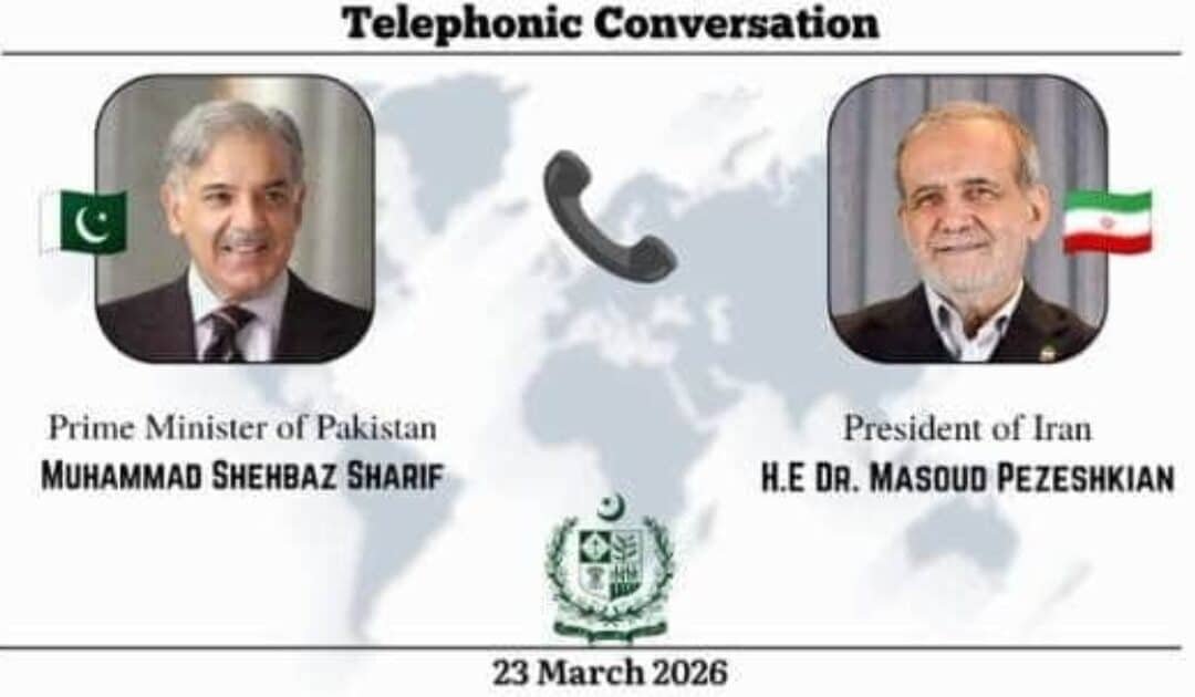 PM Shehbaz Stresses Urgent De-Escalation in Middle East During Call with Iranian President