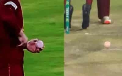 PSL 11: “Pink Ball” Controversy Erupts in Hyderabad Kingsmen Debut