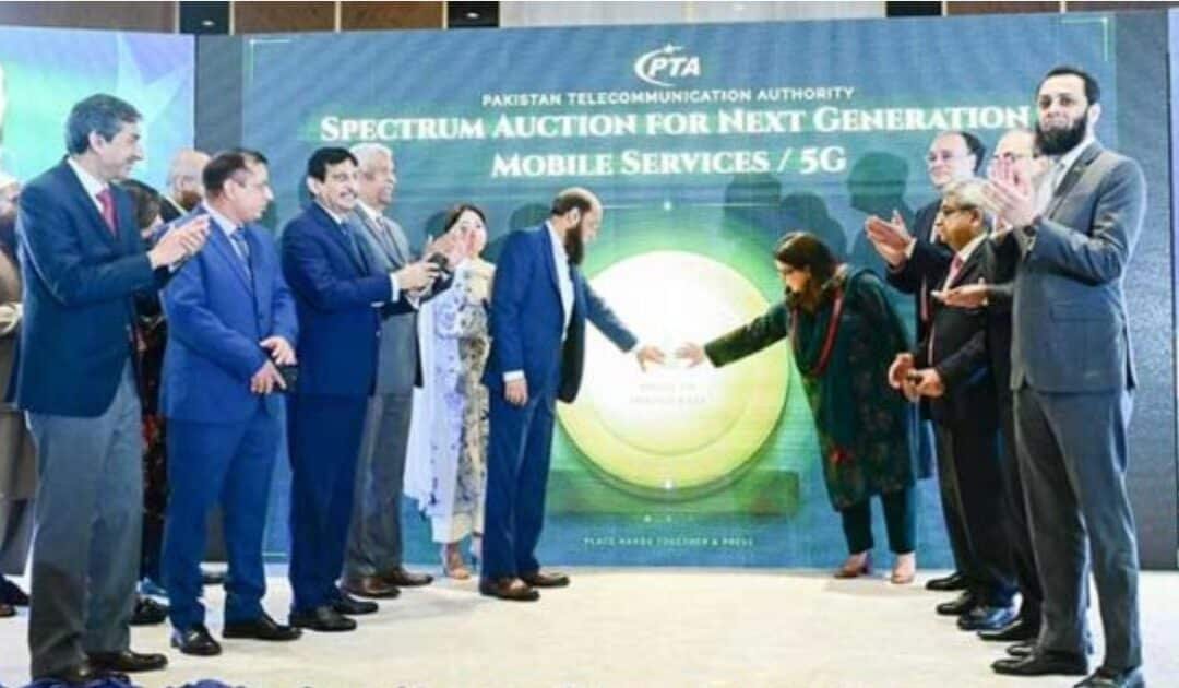 Pakistan Raises $507m in Landmark 5G Spectrum Auction