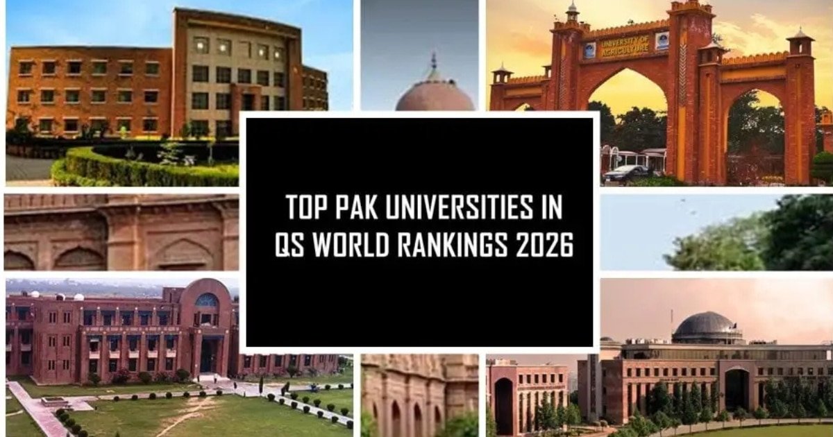 Pakistani Universities Shine as 35 Institutions Feature in Global QS Subject Rankings