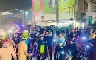 Pedaling Through the Moonlight: Critical Mass Lahore’s Dream Ride Lights Up Mall Road