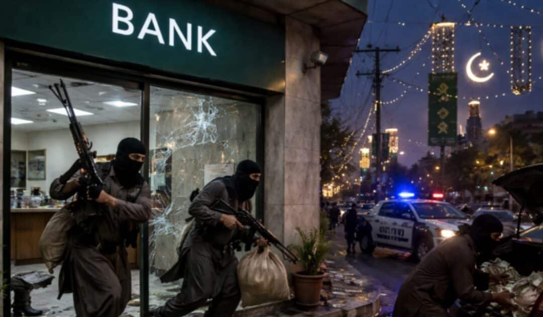 Peshawar Bank Heist: Robbers Steal Rs210 Million in Gold and Cash on Eid Eve
