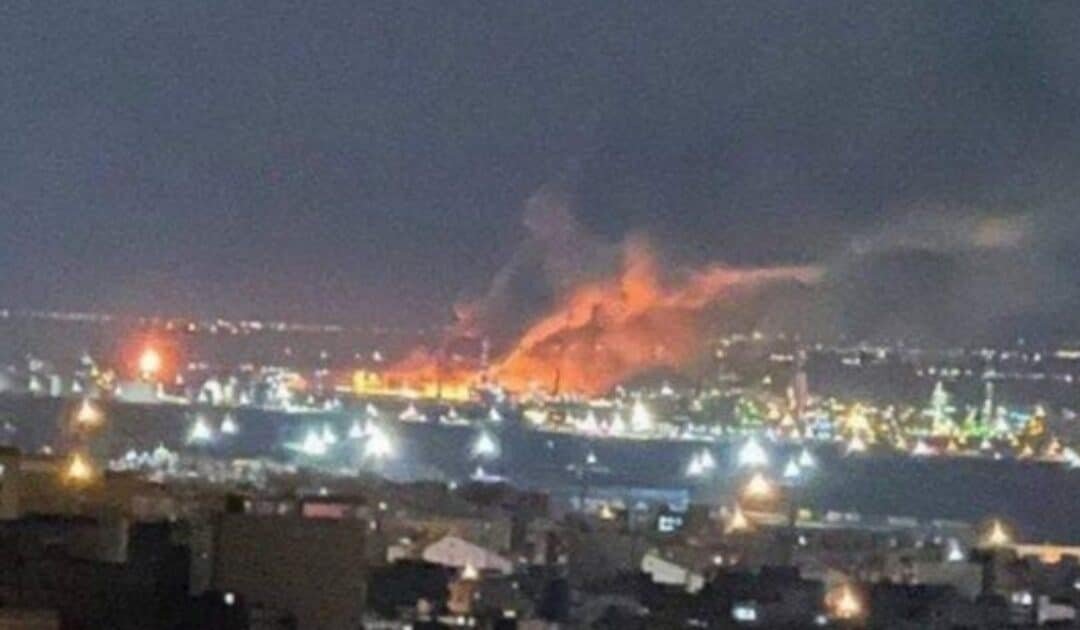 U.S.-Israeli Coalition Hits Iranian Tabriz Petrochemical Complex