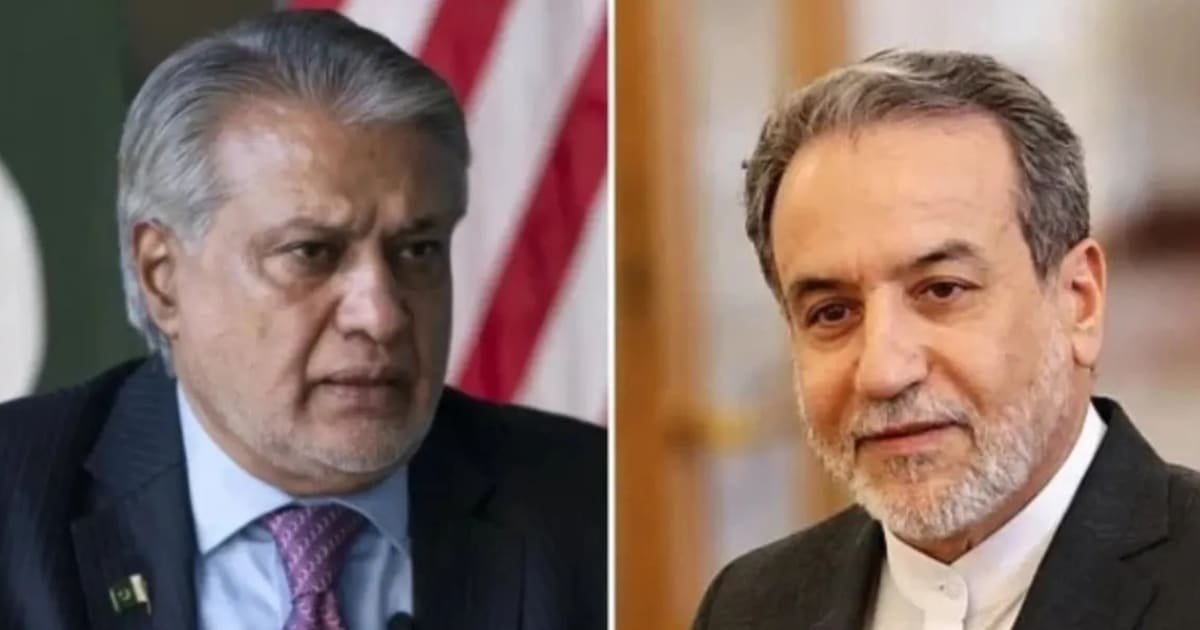 DPM Ishaq Dar and Iranian FM discuss ceasefire and Islamabad talks 2.0 DPM Ishaq Dar and Iranian FM discuss ceasefire and Islamabad talks 2.0