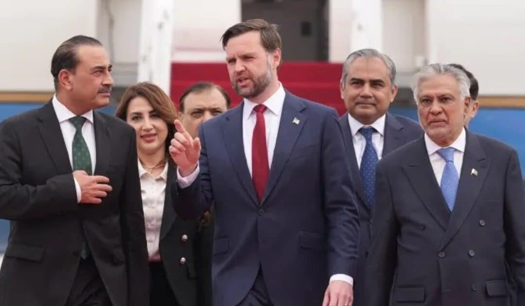 Global Eyes on Islamabad: VP JD Vance Arrives for Historic Direct Talks with Iran