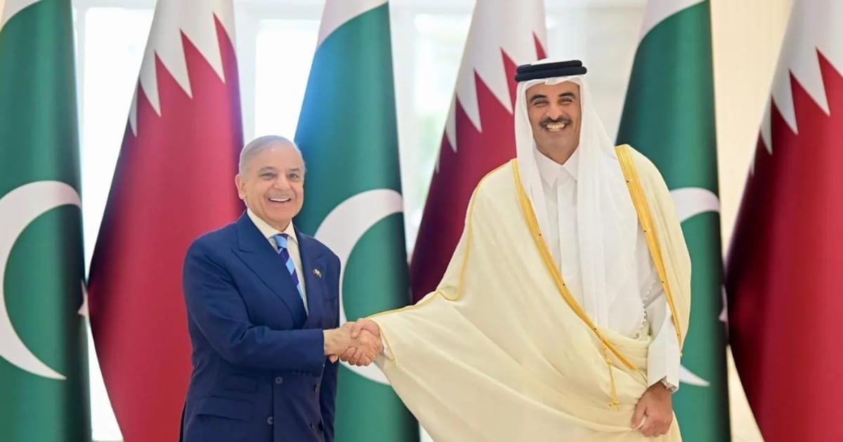 PM Shehbaz and Qatari Emir call for urgent de-escalation to protect global energy chains
