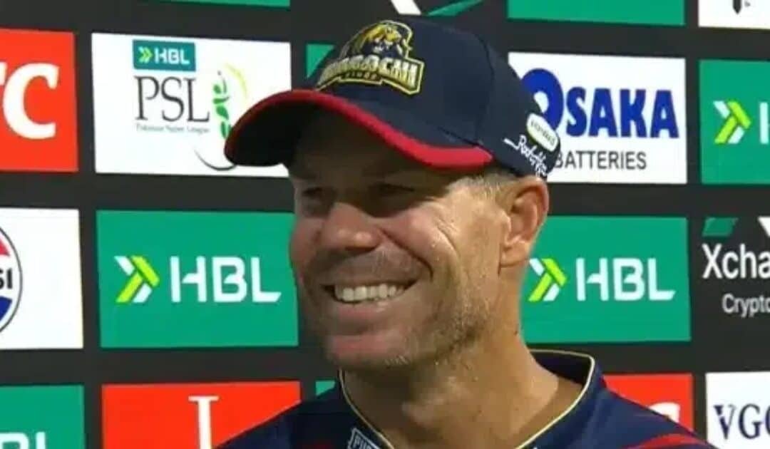 PSL 11: David Warner Shuts Down “Moeen Ali Fight” Rumors