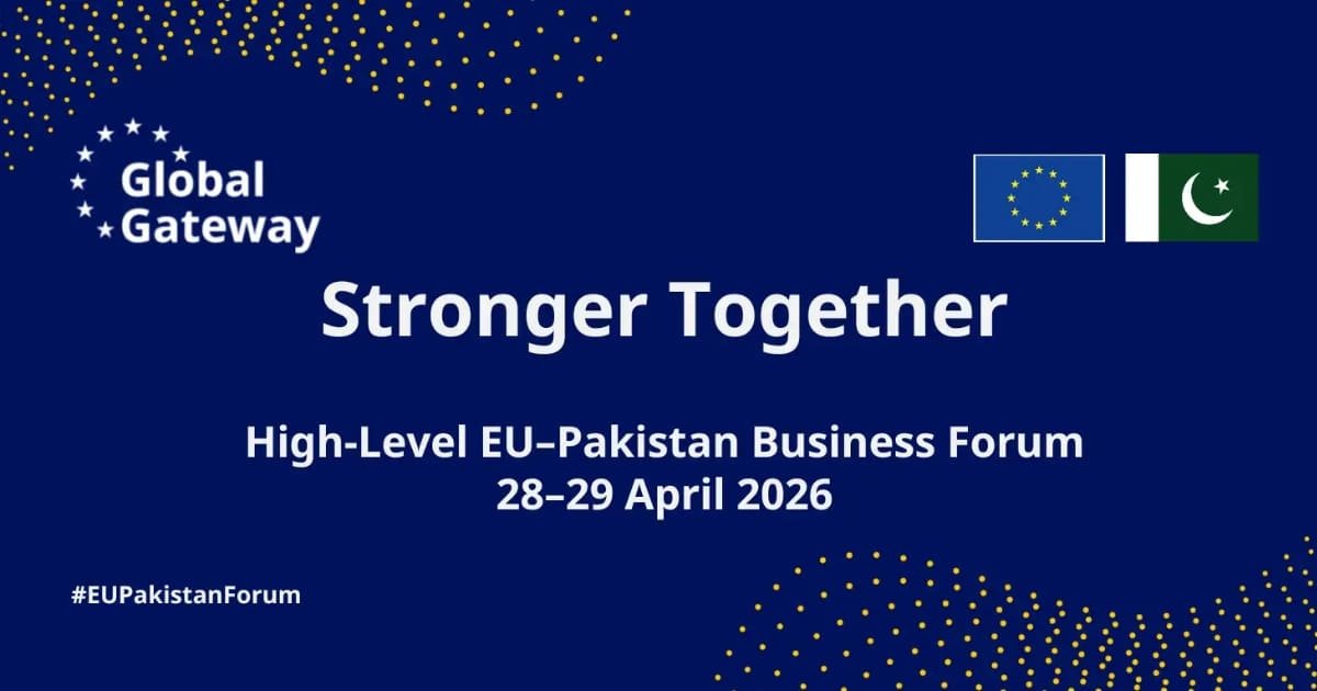 Pakistan projects 4% growth in FY26 at EU Business Forum