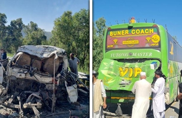 At least 16 killed, 07 injured in tragic Swat Motorway collision
