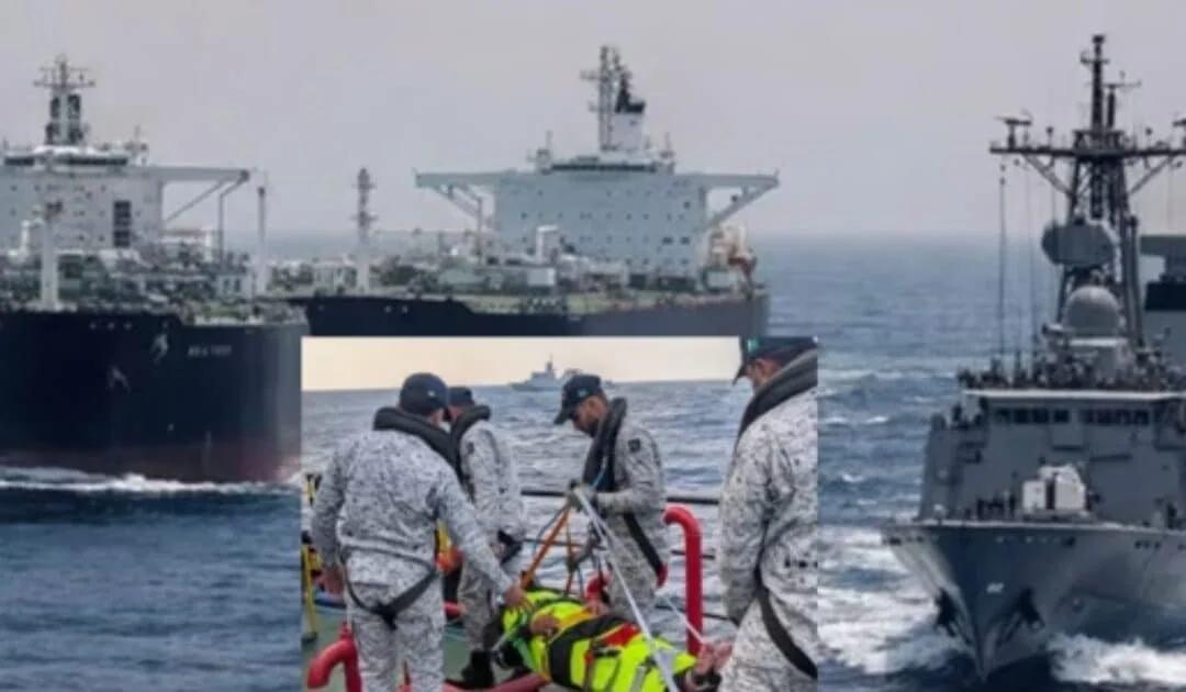 Pakistan Navy saves 07 stranded sailors in Arabian Sea rescue