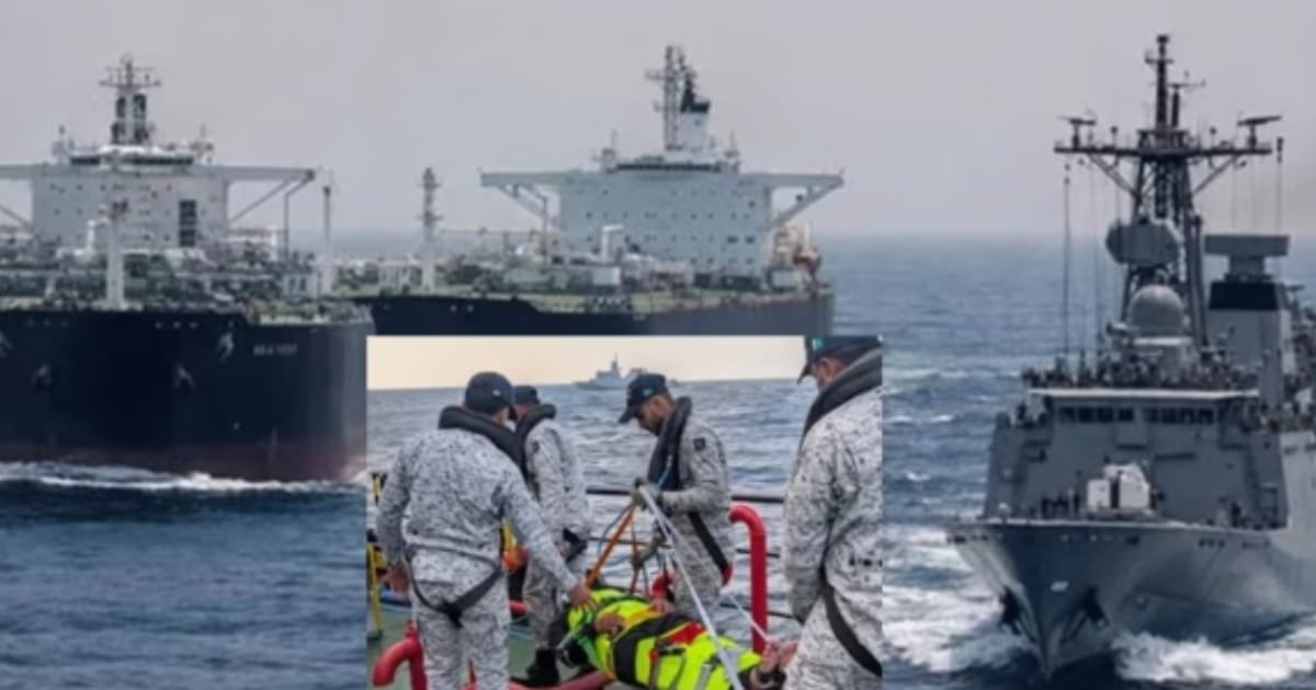 Pakistan Navy saves 07 stranded sailors in Arabian Sea rescue