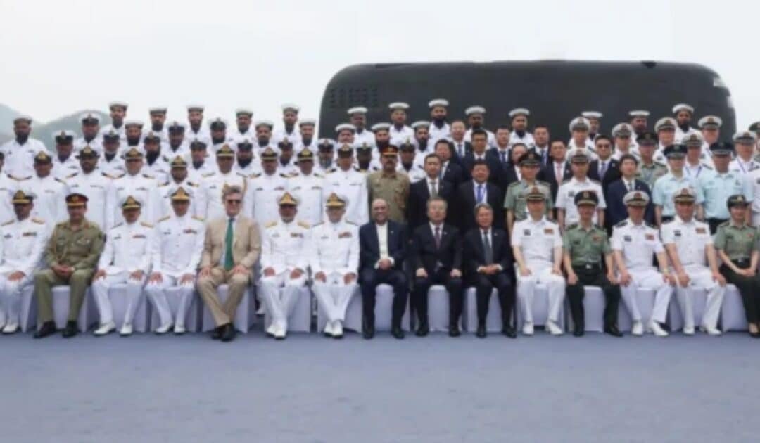  Pakistan commissions first Hangor-class submarine in China