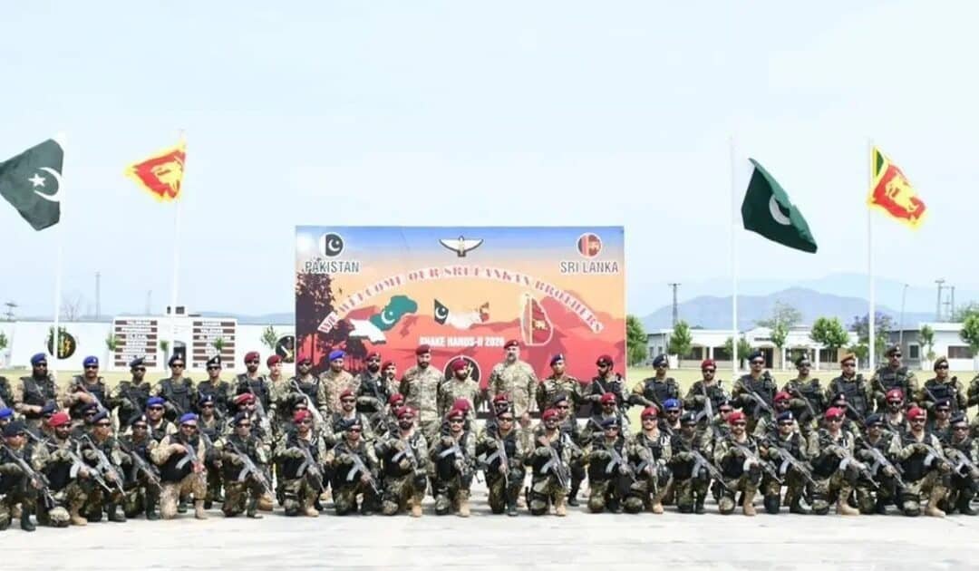 Pakistani and Sri Lankan armies conclude two-week joint counter-terrorism exercise ‘Shake Hands II’