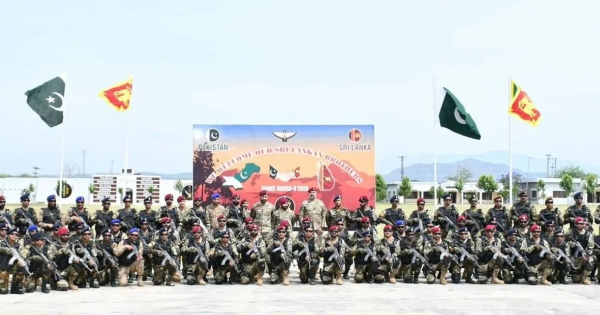 Pakistani and Sri Lankan armies conclude two-week joint counter-terrorism exercise ‘Shake Hands II’