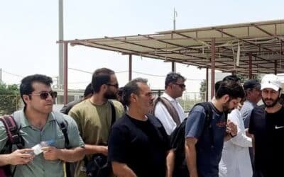 Repatriated Iranian sailors reach home via Pakistan after release from U.S. custody