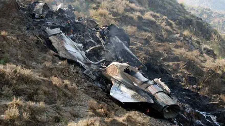 02 pilots martyred as PAF trainer aircraft crashes near Mardan