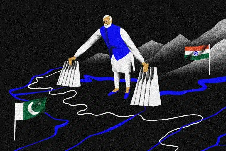 Foreign Office warns India that restricting water flows could amount to an act of war