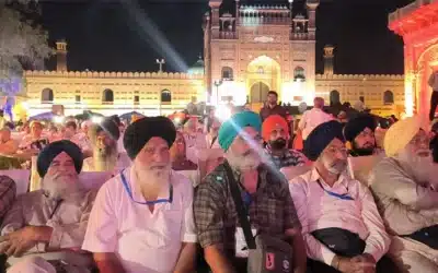 Hundreds of Indian Sikh pilgrims arrive via Wagah for Jore Mela commemorations