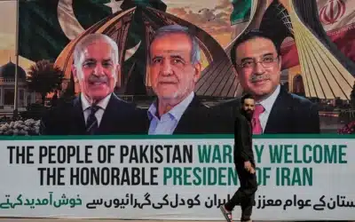 Iran President Pezeshkian arrives in Pakistan for crucial security talks