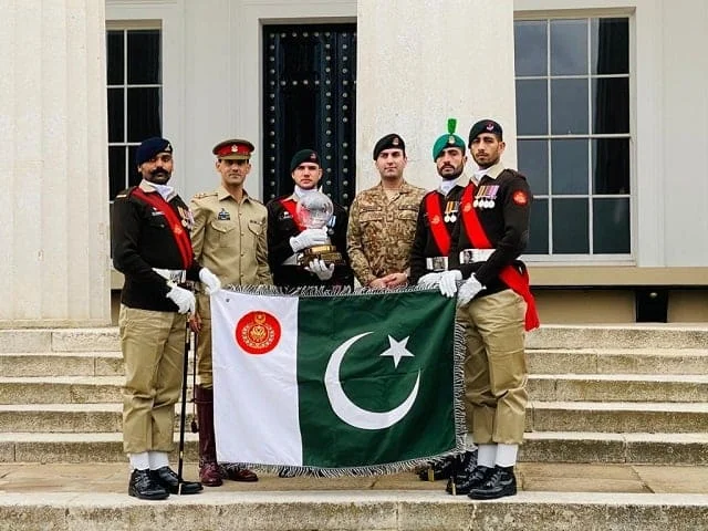 Pakistan Army grabs top position at International Pace Sticking Competition in UK