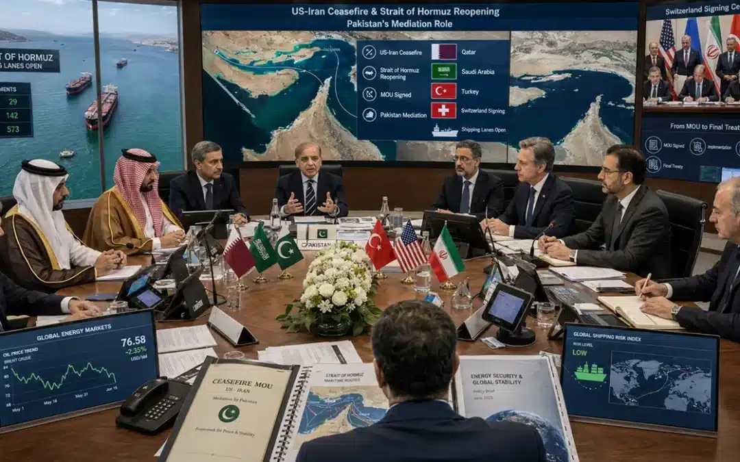 Pakistan-Brokered ‘Islamabad MoU’ Signed by US and Iran; Blockade Lifted, Hormuz Reopened