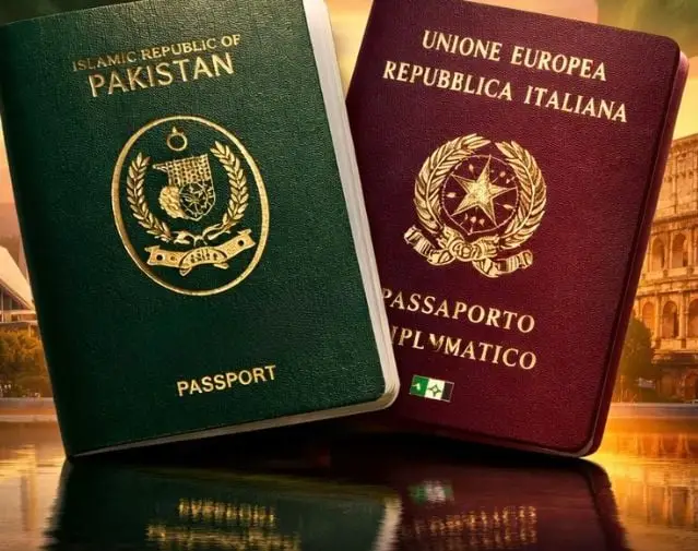 Pakistan and Italy sign an agreement to end visa rules for diplomatic passports