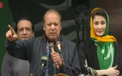 PML-N’s ‘Gift’ of E-Buses Arrives in Muzaffarabad 