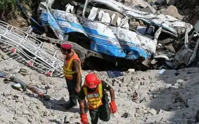 Over 40 Dead, 8 Injured as Peshawar-Bound Bus Plunges into Mountain Ravine Near Balochistan-KP Border