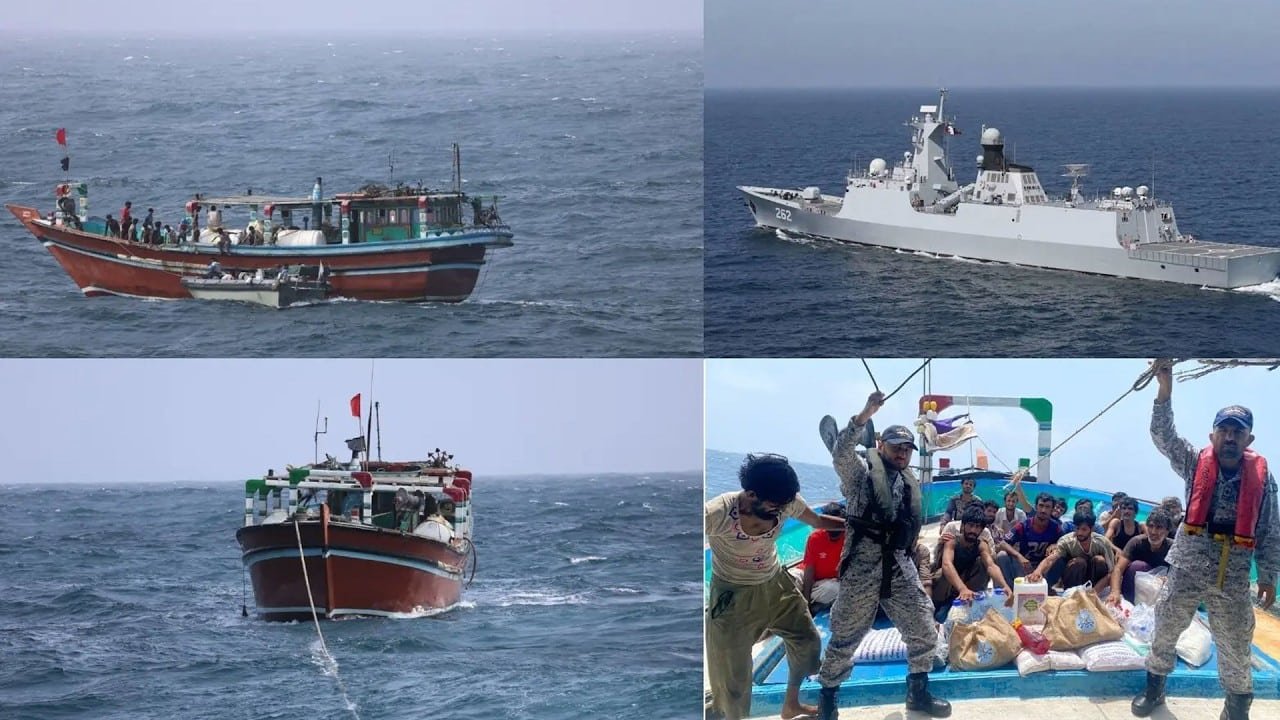 Pakistan Navy Rescues 19 Crew Members of Stranded Fishing Vessel Near Gwadar Pakistan Navy Rescues 19 Crew Members of Stranded Fishing Vessel Near Gwadar