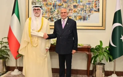 Pakistan and Kuwait Reaffirm Strategic Ties, Discuss Middle East Crisis in High-Level Talks