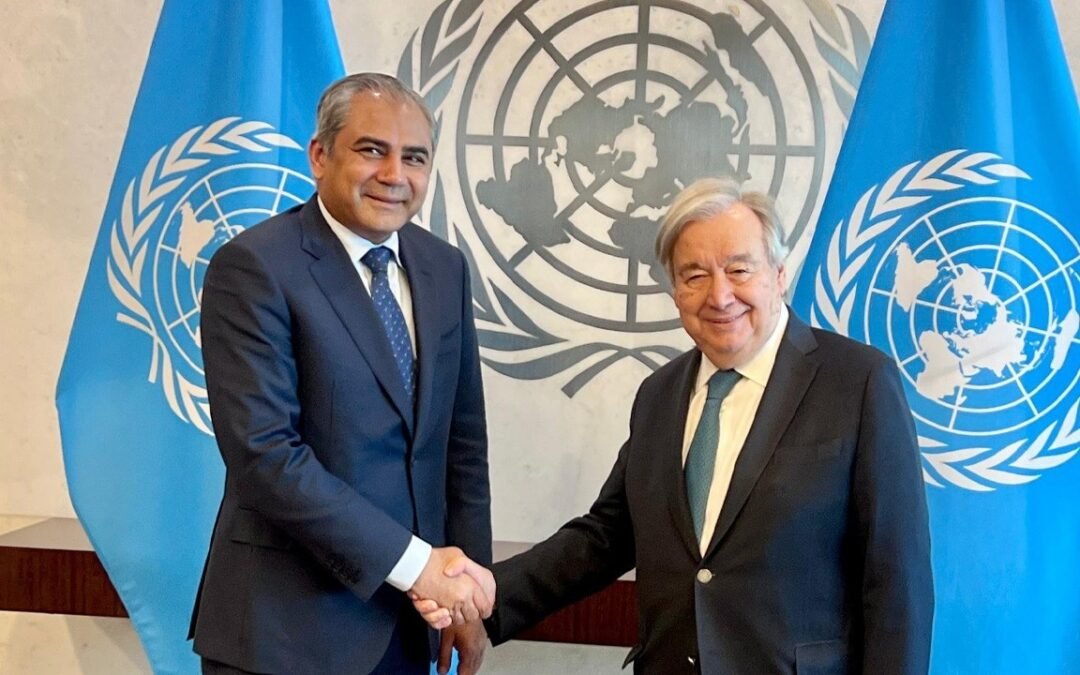 UN Chief Commends Pakistan’s Regional Peace Initiatives at New York Security Summit