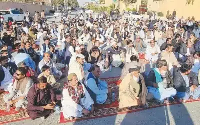 Ziarat Sit-In Enters Sixth Day in Quetta Over Martyrdom of Policemen